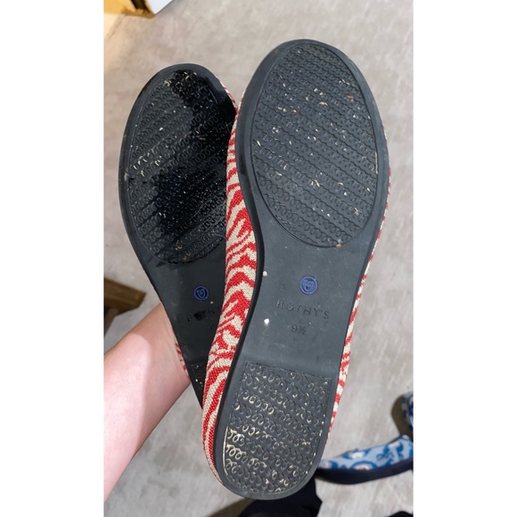Rothy’s Red Zebra Loafers - Picture 5 of 9